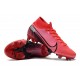 Nike Crampon Mercurial Superfly 7 Elite FG - Cramoisi Noir