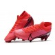 Nike Crampon Mercurial Superfly 7 Elite FG - Cramoisi Noir