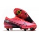 Nike Mercurial Vapor 13 Elite SG PRO AC Flyknit 360 Cramoisi Noir