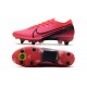 Nike Mercurial Vapor 13 Elite SG PRO AC Flyknit 360 Cramoisi Noir