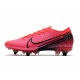 Nike Mercurial Vapor 13 Elite SG PRO AC Flyknit 360 Cramoisi Noir