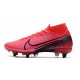 Nike Mercurial Superfly VII Elite SG-Pro AC Cramoisi Noir