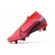 Nike Mercurial Superfly VII Elite SG-Pro AC Cramoisi Noir