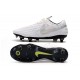 Crampons Nike Tiempo Legend VIII Elite SG-Pro Blanc Platine Gris