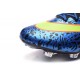 Crampon Chaussure Meilleur Nike Mercurial Superfly 4 FG Bleu Jaune