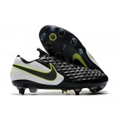 Crampons Nike Tiempo Legend VIII Elite SG-Pro Blanc Noir