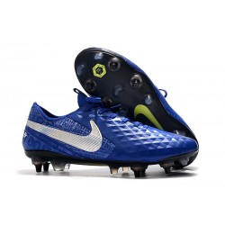 Crampons Nike Tiempo Legend VIII Elite SG-Pro Bleu Chrome