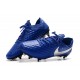 Crampons Nike Tiempo Legend VIII Elite SG-Pro Bleu Chrome