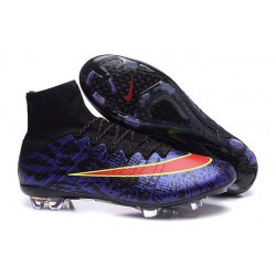 Crampon Chaussure Meilleur Nike Mercurial Superfly 4 FG Violet Rouge