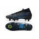 Nike Mercurial Superfly VII Elite SG-Pro AC Noir Bleu