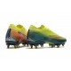 Nike Mercurial Vapor 13 Elite SG PRO AC Flyknit 360 Citron Noir Vert