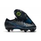 Nike Mercurial Vapor 13 Elite SG PRO AC Flyknit 360 Noir Bleu