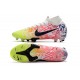 Neymar Nike Mercurial Superfly VII Elite DF FG - Blanc Noir Bleu Volt