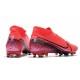 Crampon Nike Mercurial Superfly VII Elite AG-Pro Cramoisi Noir