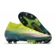 Crampon Nike Mercurial Superfly VII Elite AG-Pro Citron Noir Vert