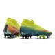 Crampon Nike Mercurial Superfly VII Elite AG-Pro Citron Noir Vert