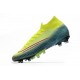 Crampon Nike Mercurial Superfly VII Elite AG-Pro Citron Noir Vert