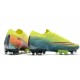 Nike MERCURIAL VAPOR 13 ELITE AG-PRO Citron Noir Vert