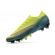 Nike MERCURIAL VAPOR 13 ELITE AG-PRO Citron Noir Vert