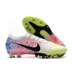 Nike MERCURIAL VAPOR 13 ELITE AG-PRO Neymar Blanc Noir Bleu Volt