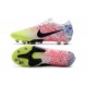 Nike MERCURIAL VAPOR 13 ELITE AG-PRO Neymar Blanc Noir Bleu Volt