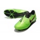 Chaussures de Foot Nike Phantom Vnm Elite FG -Vert Noir
