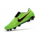 Chaussures de Foot Nike Phantom Vnm Elite FG -Vert Noir