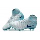 Crampons de Foot Nike Magista Obra FG ACC Homme Turq Bleu