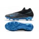 Nike Chaussure Phantom Vision 2 Elite DF FG Noir Bleu Laser Anthracite