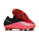 Nike Chaussure Phantom Vision 2 Elite DF FG -Cramoisi Argent Noir