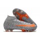 Nike Mercurial Superfly VII Elite CR7 DF FG -Noir Blanc Orange