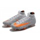 Nike Mercurial Superfly VII Elite CR7 DF FG -Noir Blanc Orange