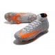 Nike Mercurial Superfly VII Elite CR7 DF FG -Noir Blanc Orange