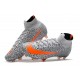 Nike Mercurial Superfly VII Elite CR7 DF FG -Noir Blanc Orange