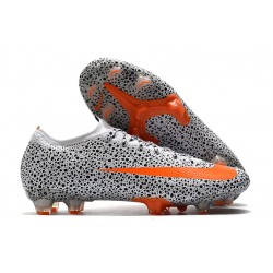 Nike Mercurial Vapor 13 Elite FG ACC CR7 Safari - White/Orange/Black