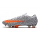 Nike Mercurial Vapor 13 Elite FG ACC CR7 Safari - White/Orange/Black