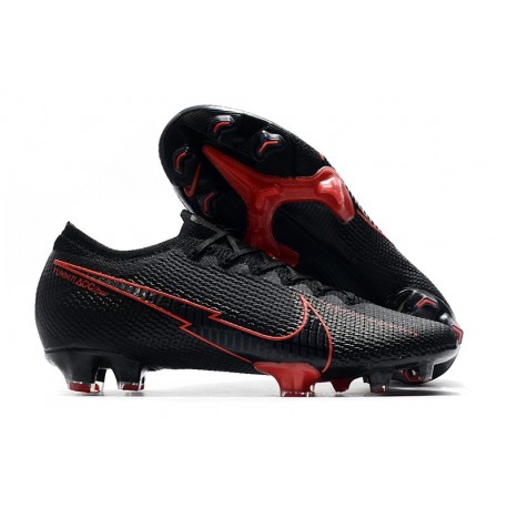 Chaussure Nike Mercurial Vapor 13 Elite FG ACC Noir Rouge