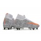 Nike Mercurial Superfly 7 Elite SG-Pro CR7 Safari-Blanc Orange Noir