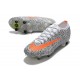 Nike Mercurial Vapor XIII Elite SG Anti Clog CR7 Safari-Blanc Orange Noir