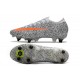 Nike Mercurial Vapor XIII Elite SG Anti Clog CR7 Safari-Blanc Orange Noir