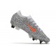 Nike Mercurial Vapor XIII Elite SG Anti Clog CR7 Safari-Blanc Orange Noir