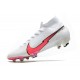 Chaussure Nike Mercurial Superfly VII Elite DF FG -Blanc Cramoisi