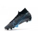 Chaussure Nike Mercurial Superfly VII Elite DF FG - Noir Bleu