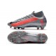 Chaussure Nike Mercurial Superfly VII Elite DF FG -Gris Noir Cramoisi