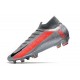 Chaussure Nike Mercurial Superfly VII Elite DF FG -Gris Noir Cramoisi