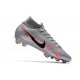 Chaussure Nike Mercurial Superfly VII Elite DF FG -Gris Noir Cramoisi