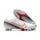 Nike Mercurial Vapor XIII Elite FG Blanc Cramoisi Noir