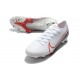 Nike Mercurial Vapor XIII Elite FG Blanc Cramoisi Noir