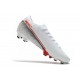 Nike Mercurial Vapor XIII Elite FG Blanc Cramoisi Noir