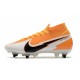 Nike Mercurial Superfly 7 Elite SG Daybreak - Orange Laser Noir Blanc